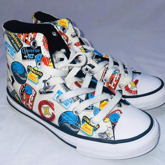 All star Converse boys jump ball junior sneakers size 13 - Picture 1 of 6